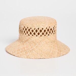 Madewell  Woven Straw Bucket Hat New with tags